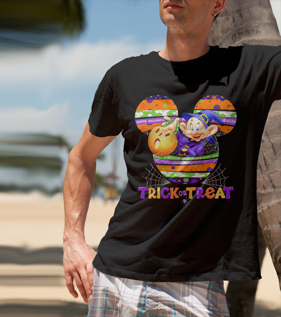 Happy Halloween Dopey Trick Or Treat T-Shirt