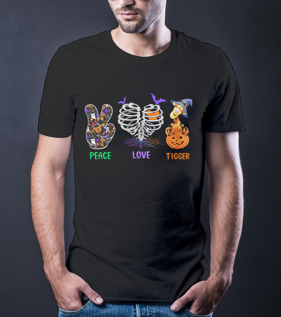Peace Love Tigger T-Shirt