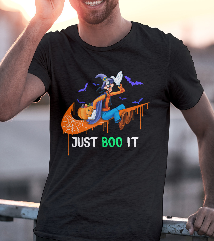 Just Boo It Goofy Halloween Nike T-Shirt