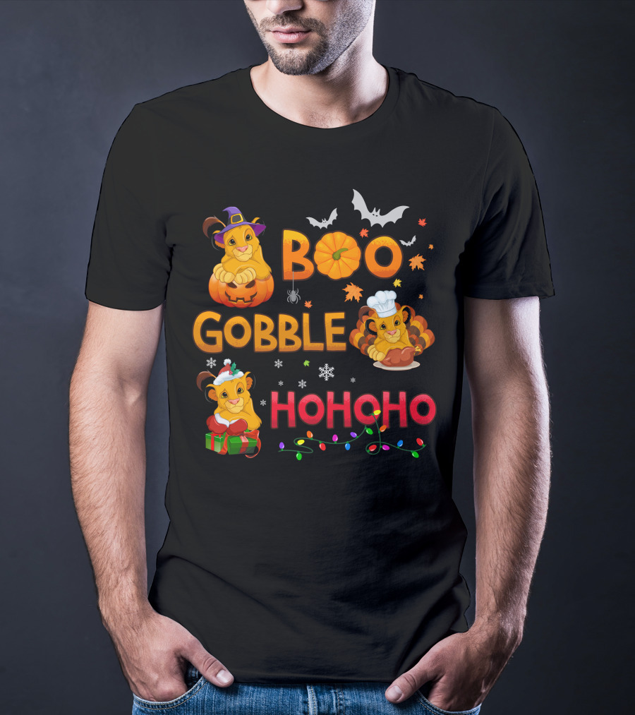 Boo Gobble Hohoho Simba T-Shirt