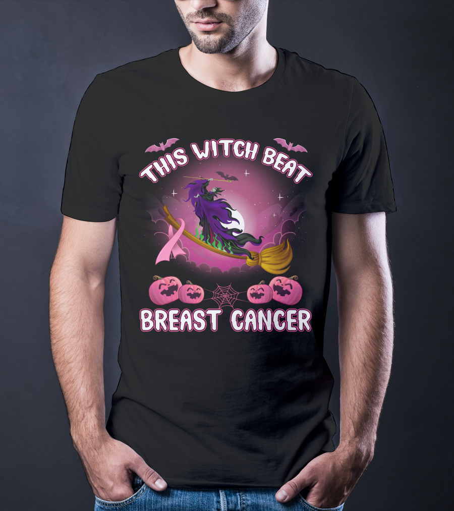 This Witch Beat Breast Cancer Maleficient T-Shirt