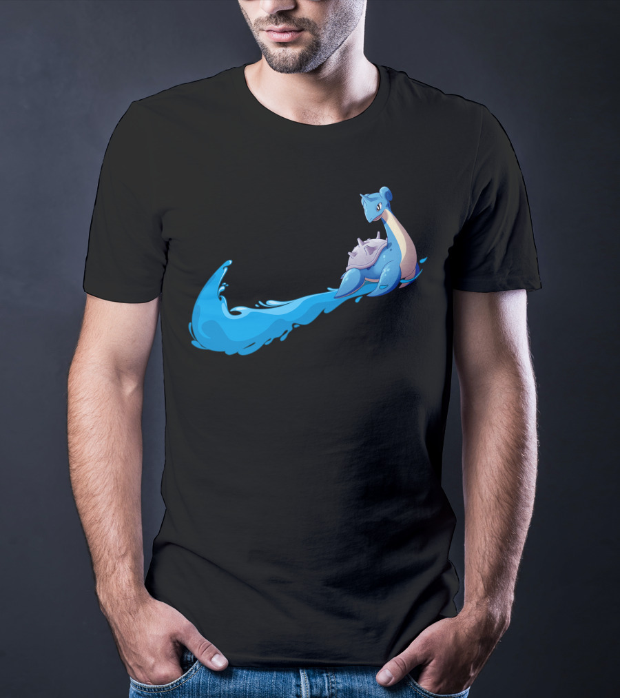 Lapras Water-Type Pokémon Splash T-Shirt