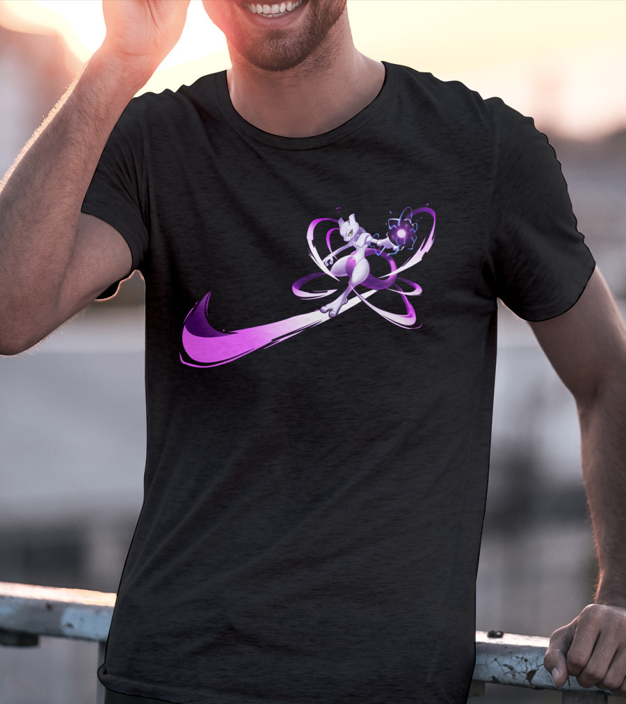 Mewtwo Psychic Power Energy Burst T-Shirt