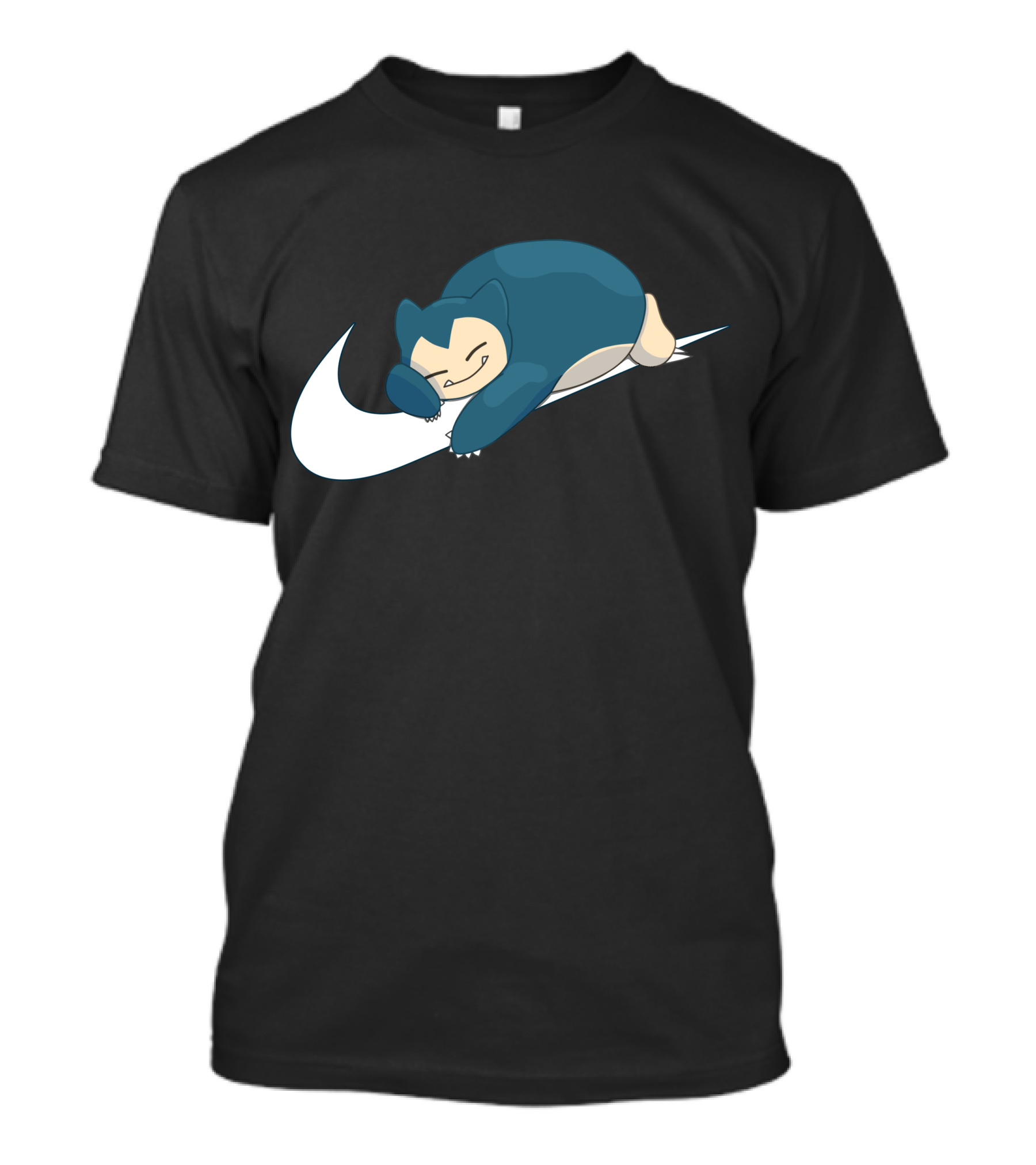 Snorlax Sleeping On Swoosh T-Shirt
