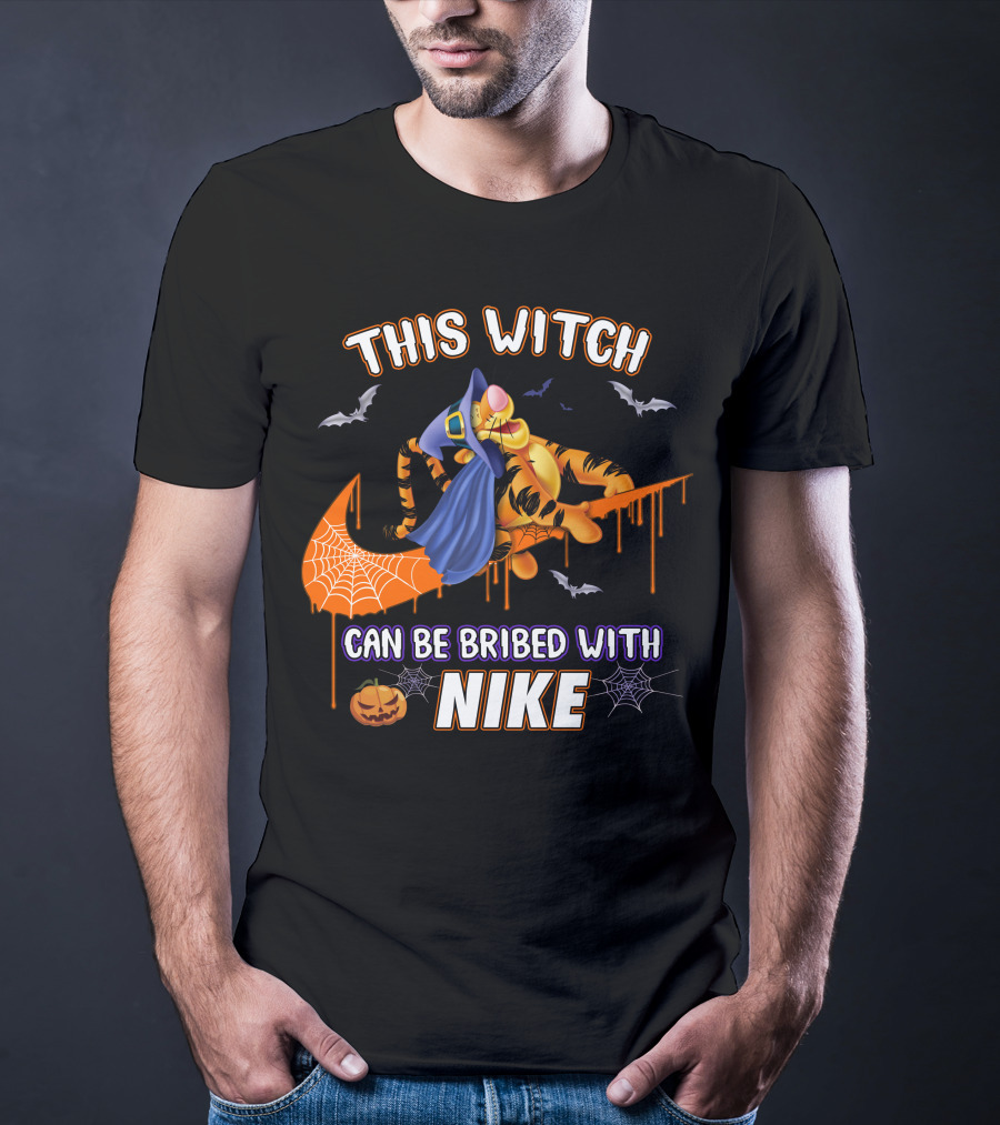 This Witch Can Be Bribed With Nike Tigger T-Shirt