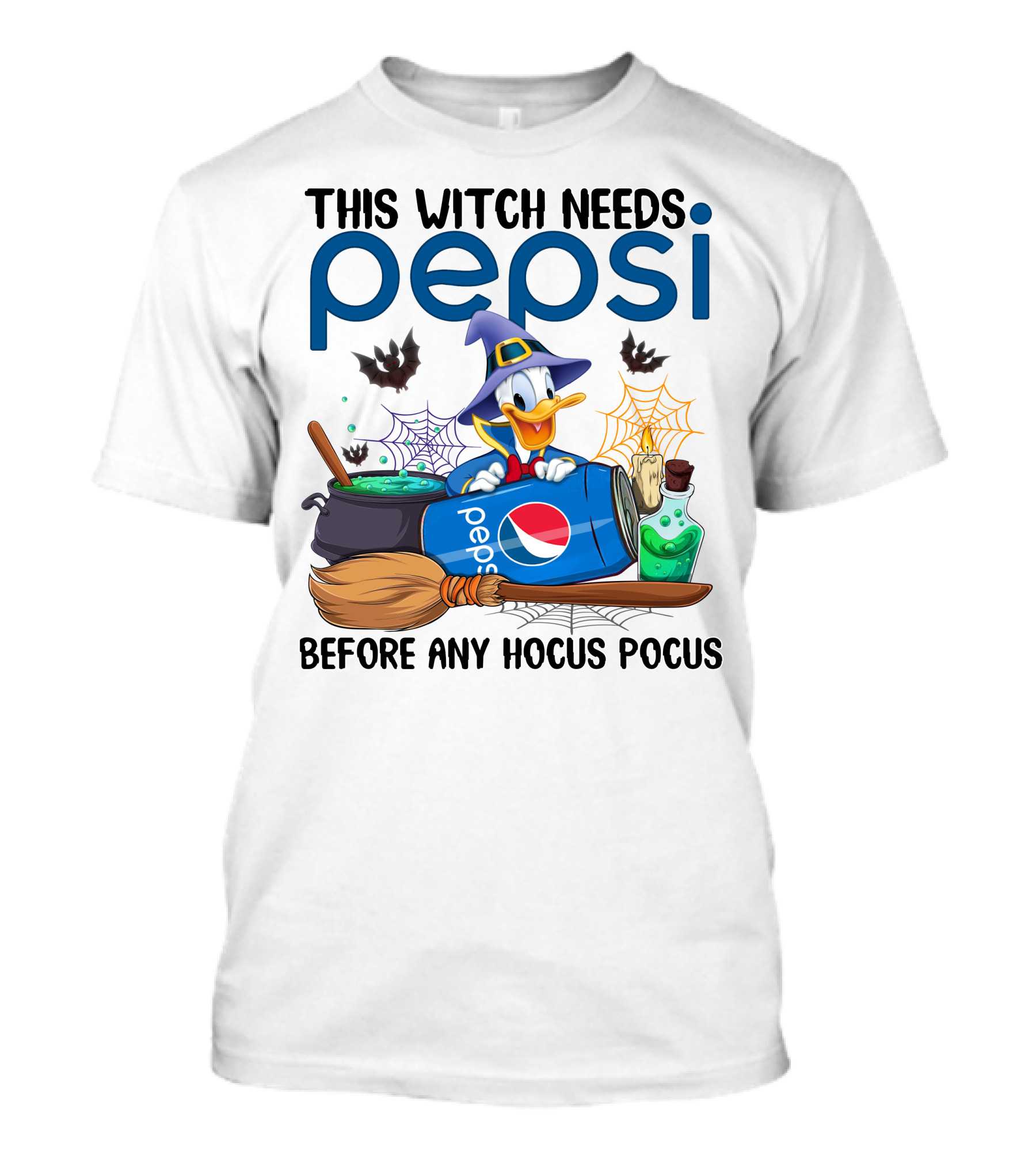 This Witch Needs Pepsi Donald Before Any Hocus Pocus T-Shirt