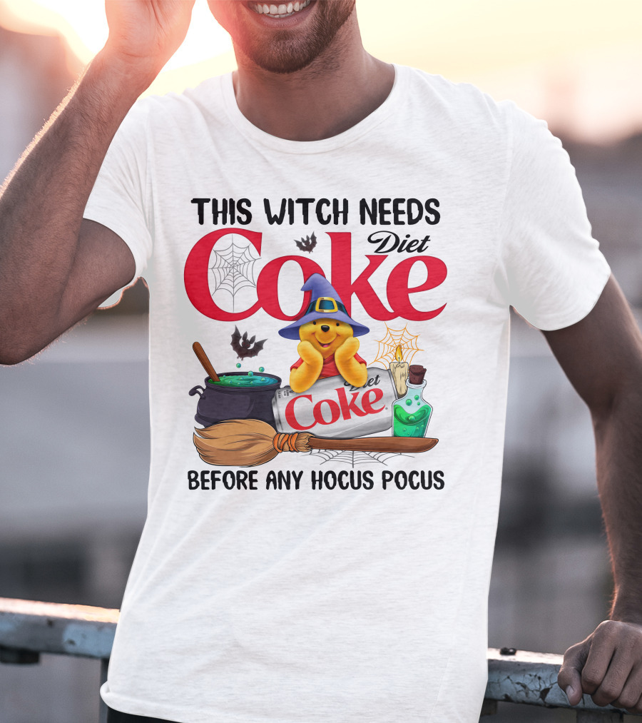 This Witch Needs Diet Coke Before Any Hocus Pocus T-Shirt