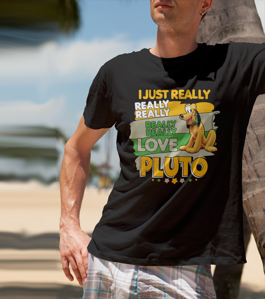I Just Really Really Really Really Really Love Pluto T-Shirt