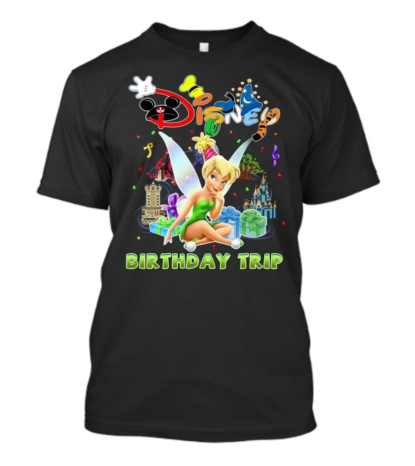 Disney Tinkerbell Birthday Trip Adventure T-Shirt