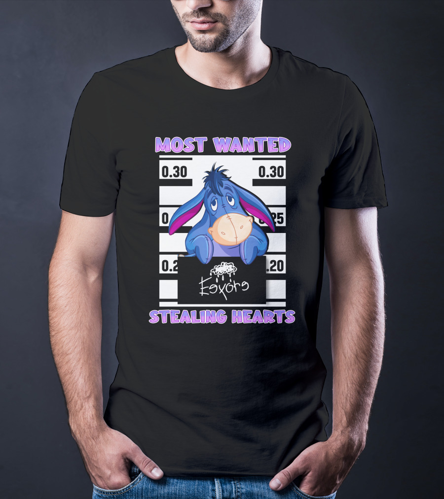 Most Wanted Eeyore Stealing Hearts T-Shirt