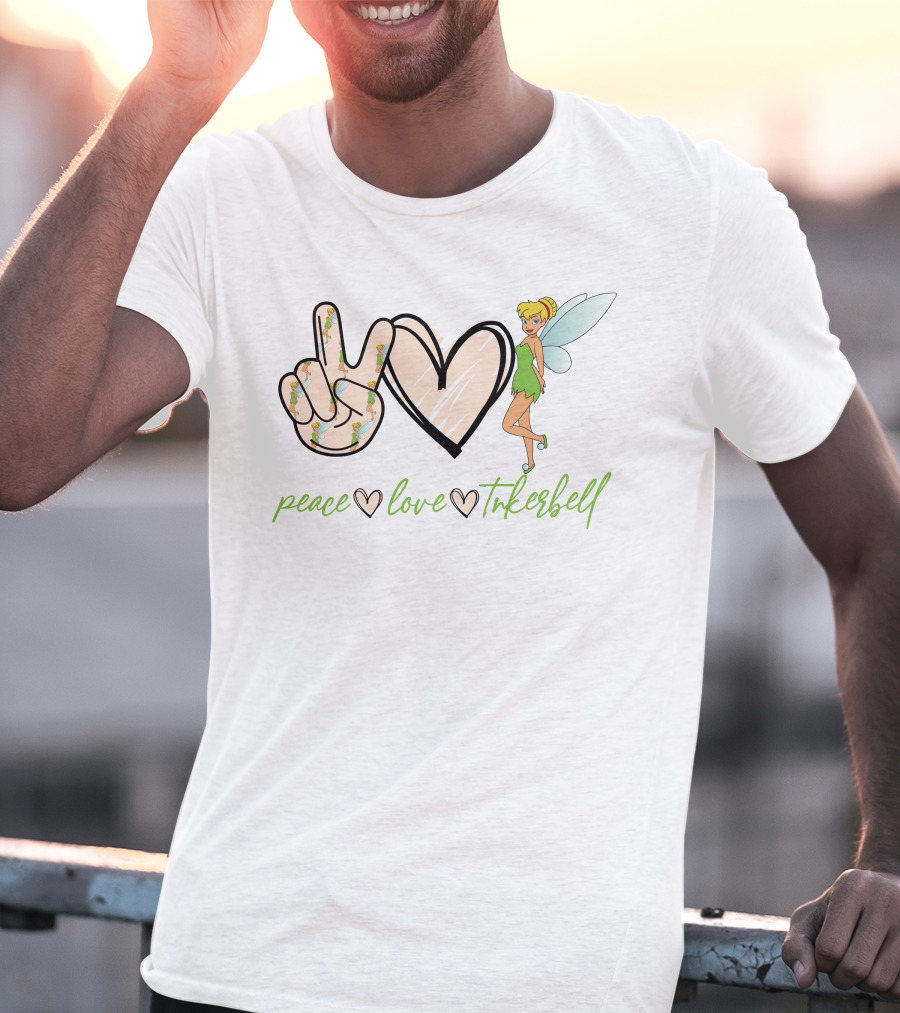Peace Love Tinkerbell T-Shirt