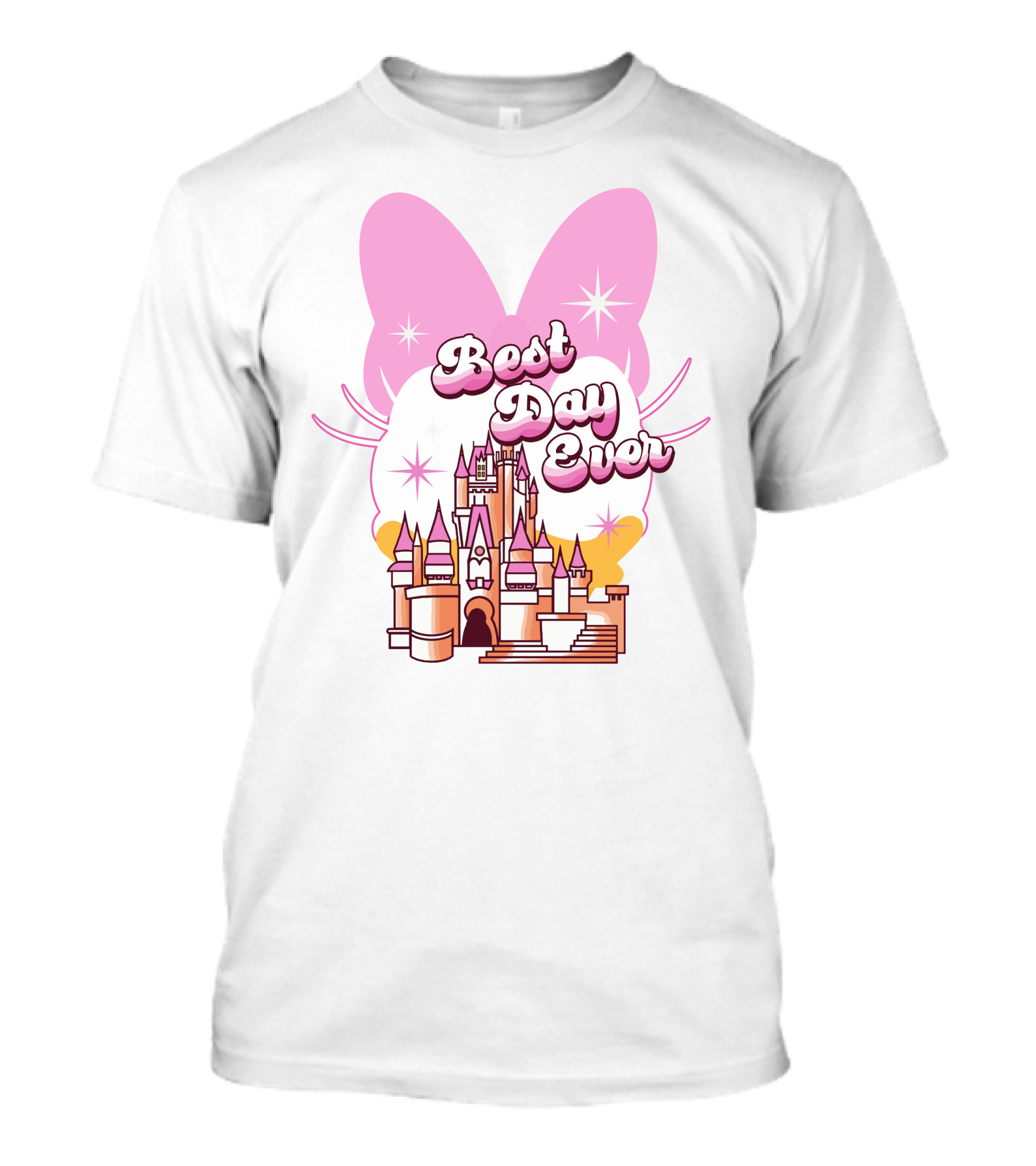Best Day Ever Castle And Bow T-Shirt