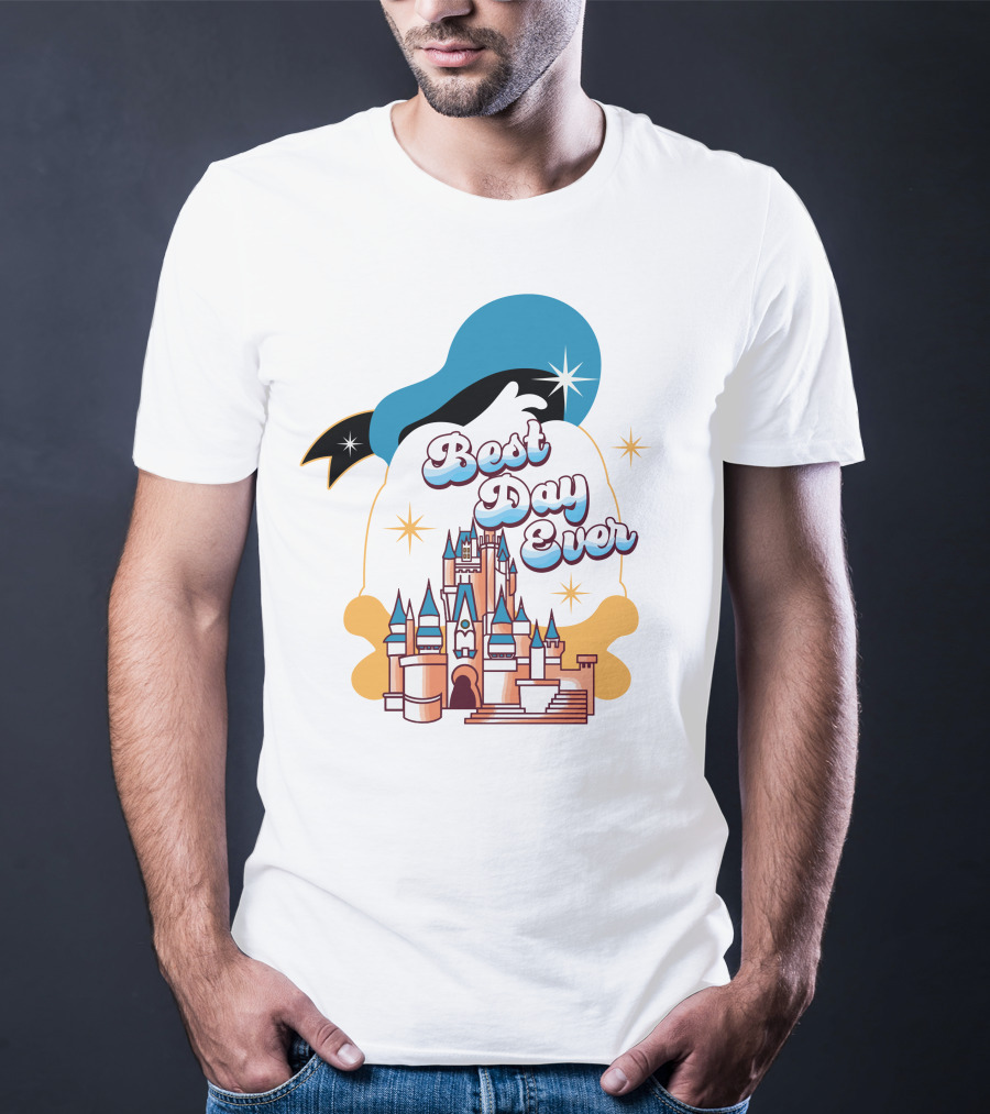 Best Day Ever Castle And Donald Hat T-Shirt