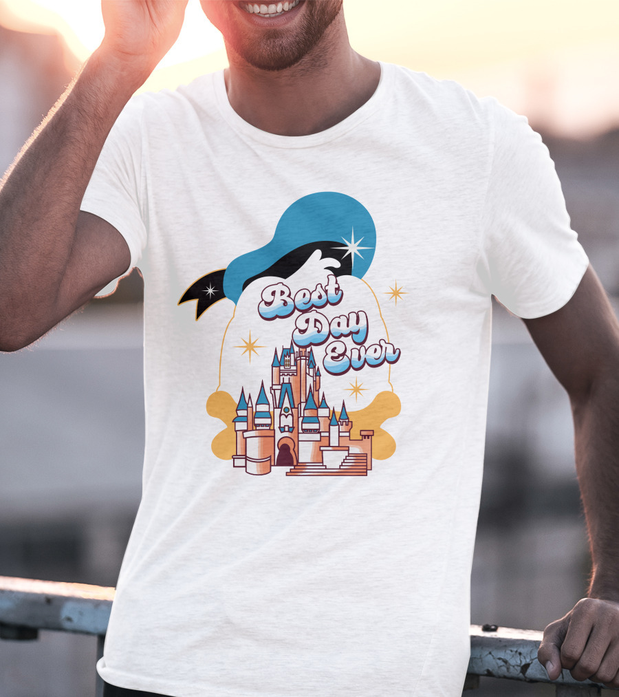 Best Day Ever Castle And Donald Hat T-Shirt