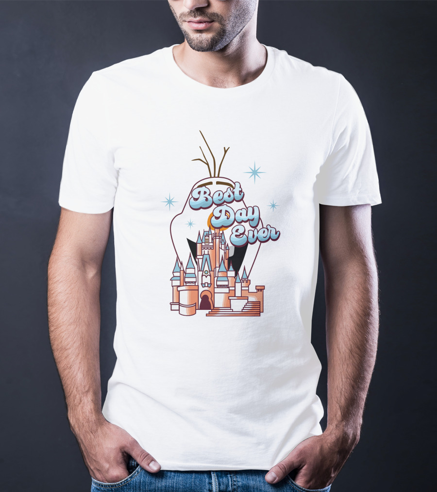 Best Day Ever Olaf Castle T-Shirt