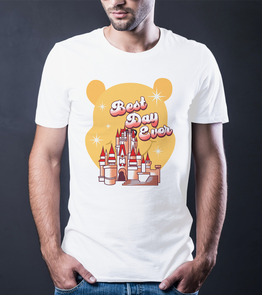 Best Day Ever Pooh Castle T-Shirt