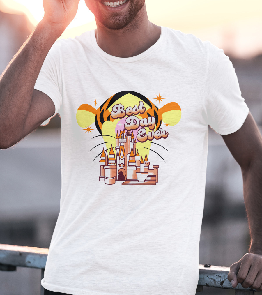 Best Day Ever Tigger Inspired Castle Adventure T-Shirt