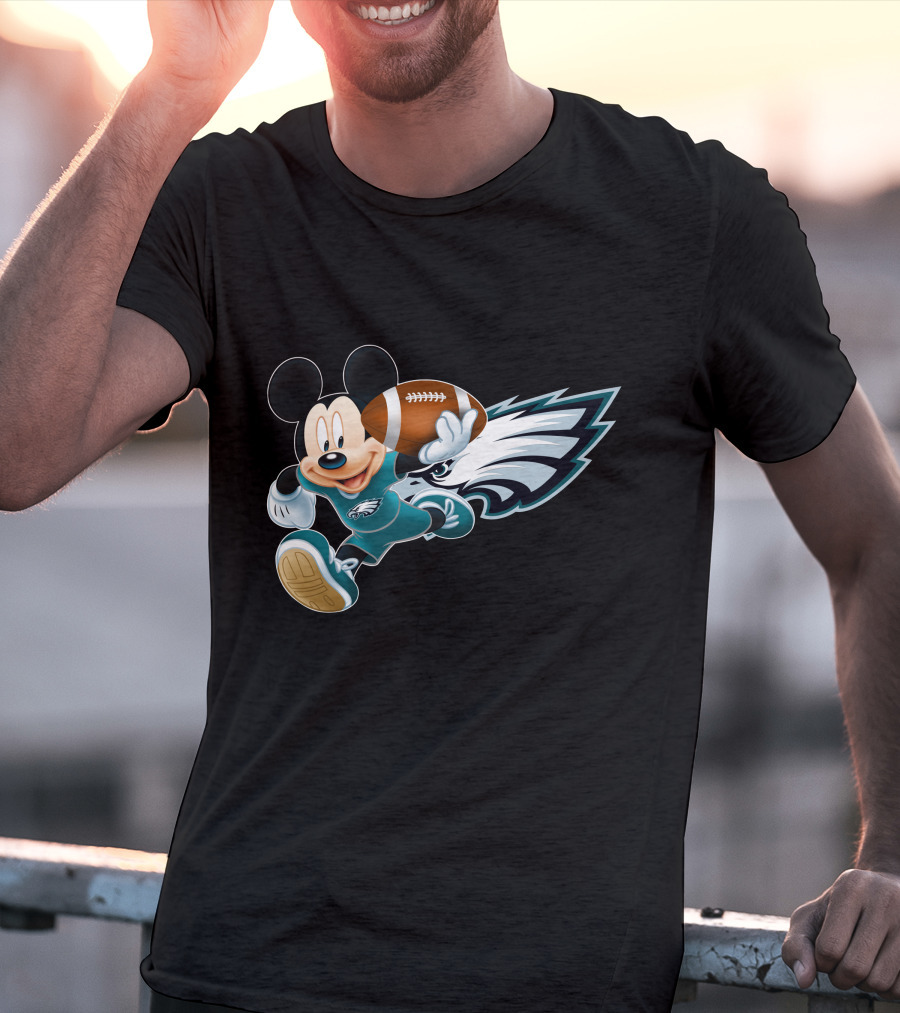 Mickey Fe Philadelphia Eagles Football Running Back T-Shirt