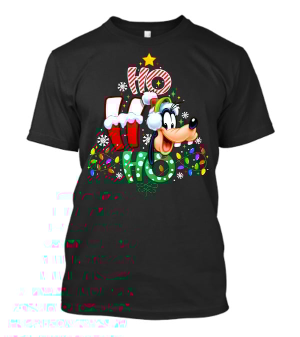 Disney Goofy Christmas Ho Ho Ho T-Shirt