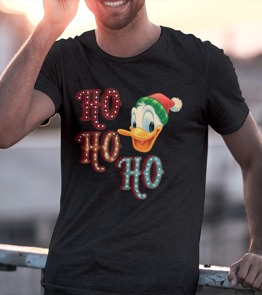 Ho Ho Ho Donald Christmas Hat T-Shirt