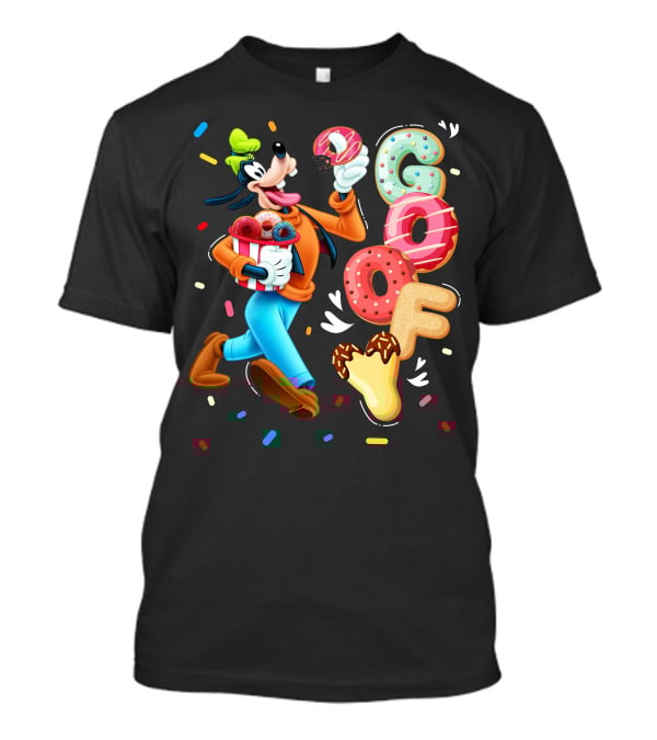 Goofy Donuts Ice Cream Sprinkles Celebration T-Shirt