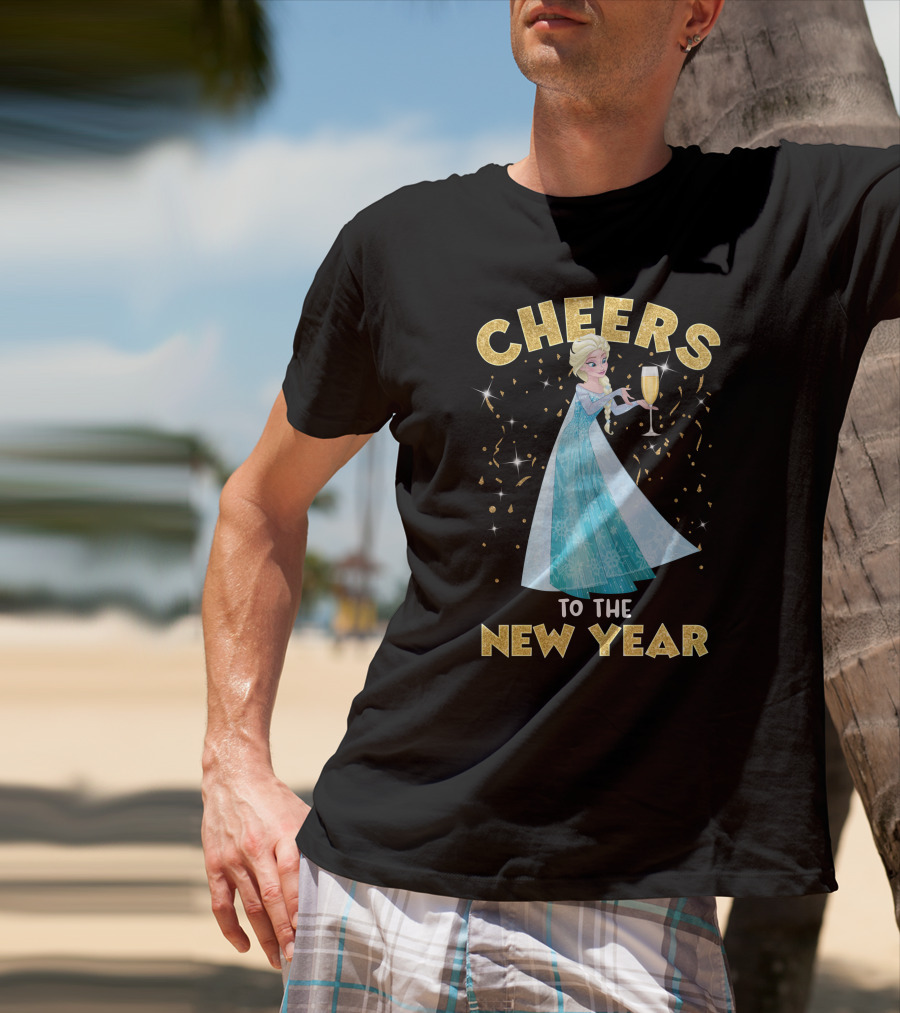 Cheers To The New Year El Champagne T-Shirt