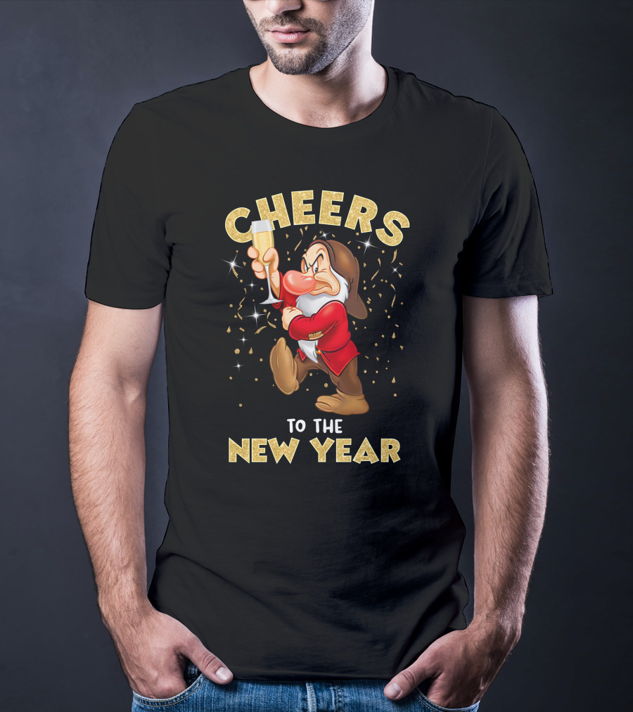 Cheers To The New Year Gr Champagne T-Shirt