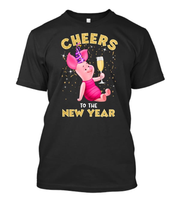 Cheers To The New Year Pl Champagne T-Shirt