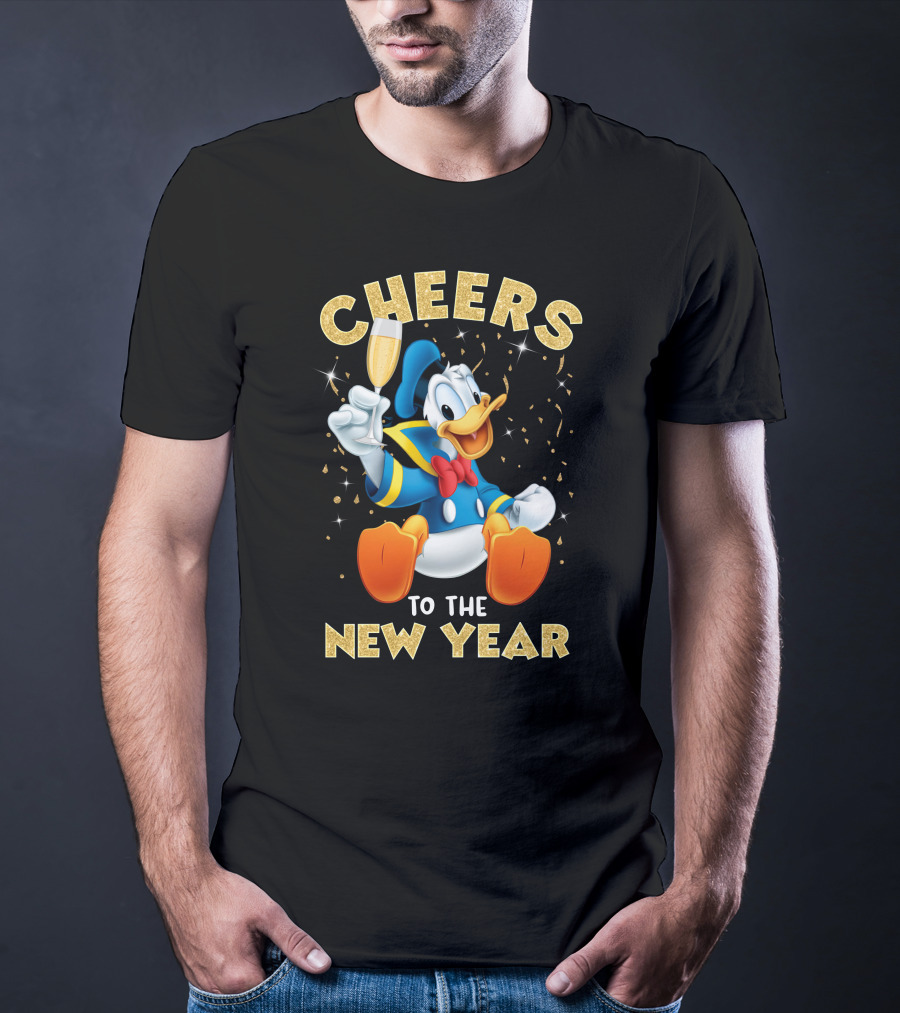 Cheers To The New Year Dn Champagne T-Shirt