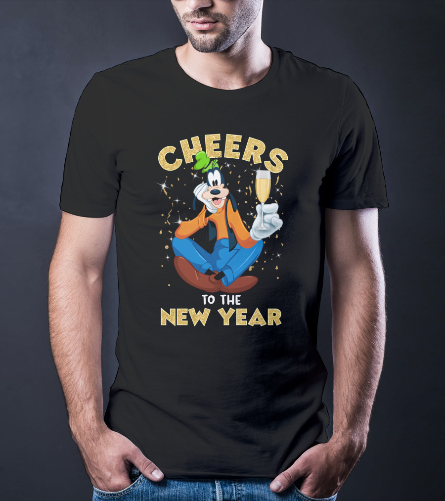 Cheers To The New Year Gf Champagne T-Shirt