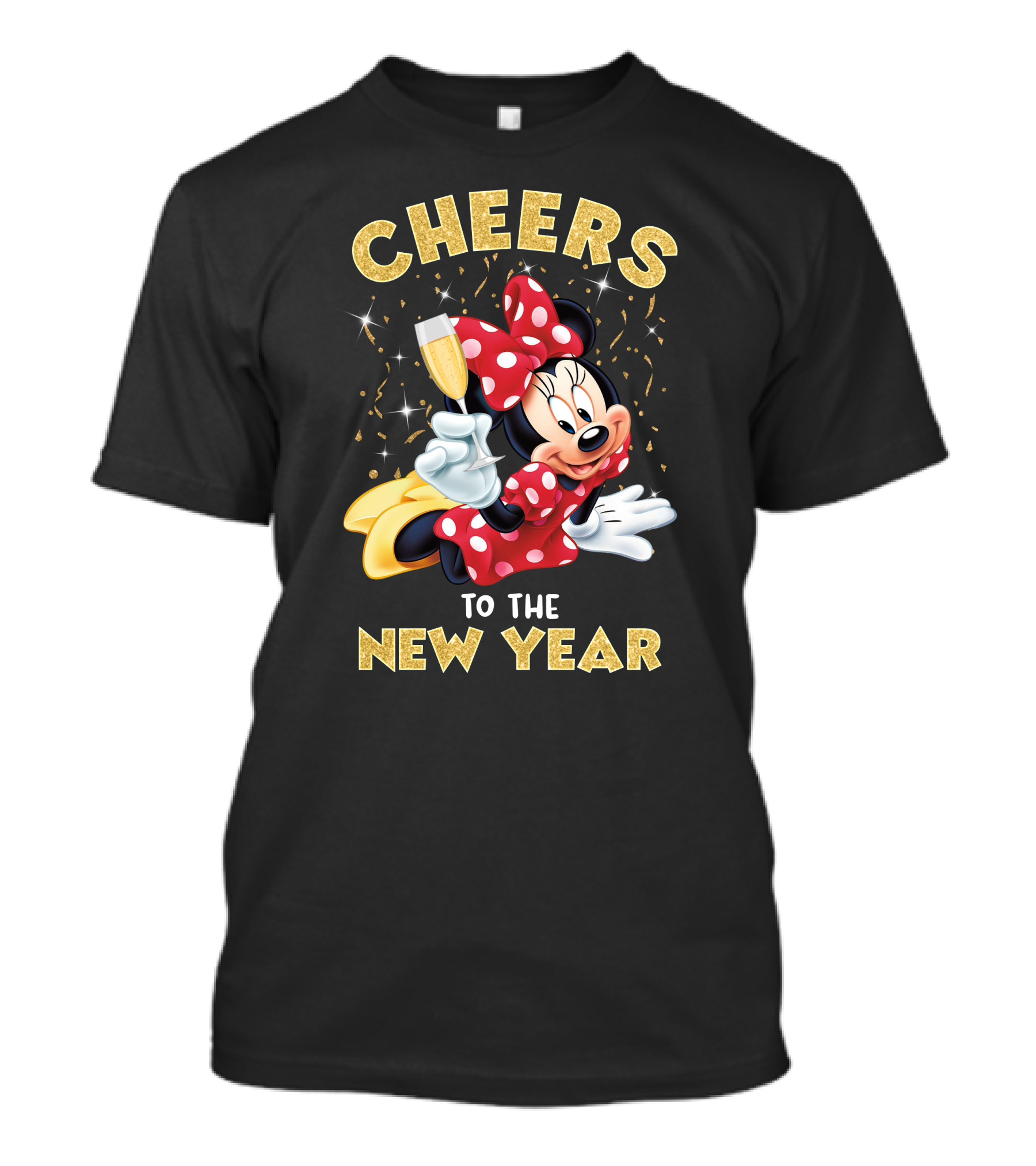 Cheers To The New Year With Champagne Magic T-Shirt
