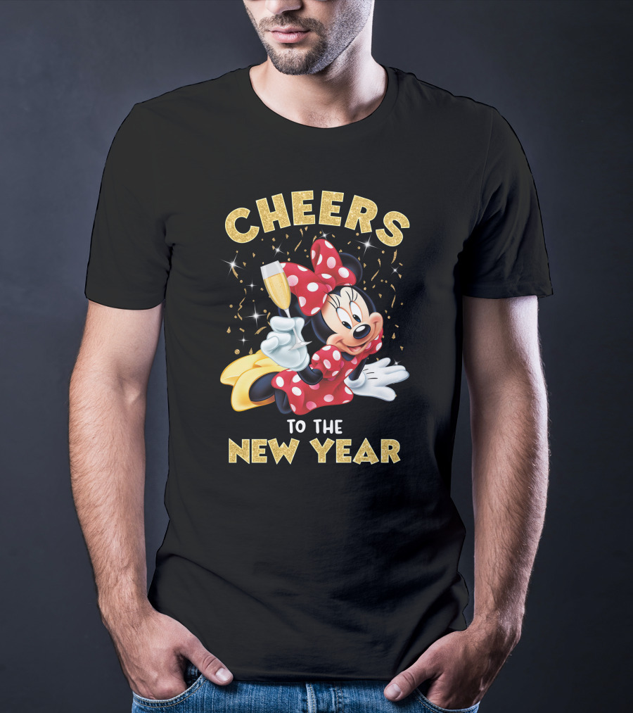 Cheers To The New Year With Champagne Magic T-Shirt