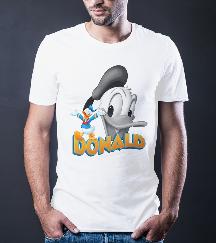 Donald Duck Classic Animation Character T-Shirt