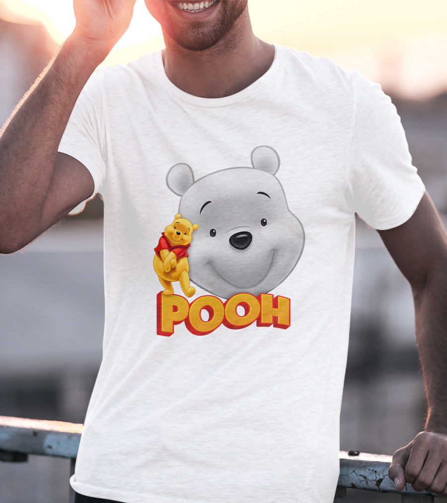 Winnie The Pooh Bear Cute And Cuddly Icon T-Shirt