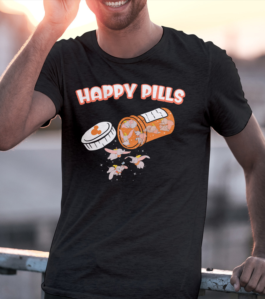 HAPPY PILLS Dumbo Magic T-Shirt