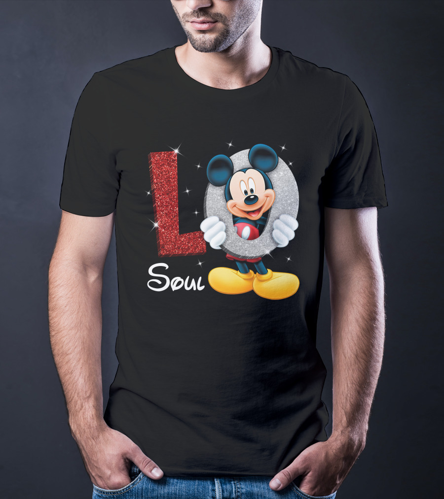 Mickey Mouse Love Soul T-Shirt