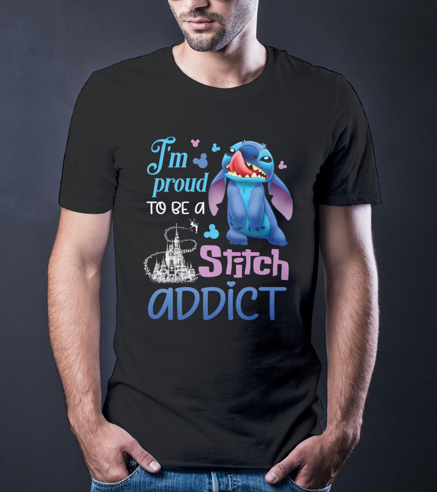 I'm Proud To Be A Stitch Addict T-Shirt