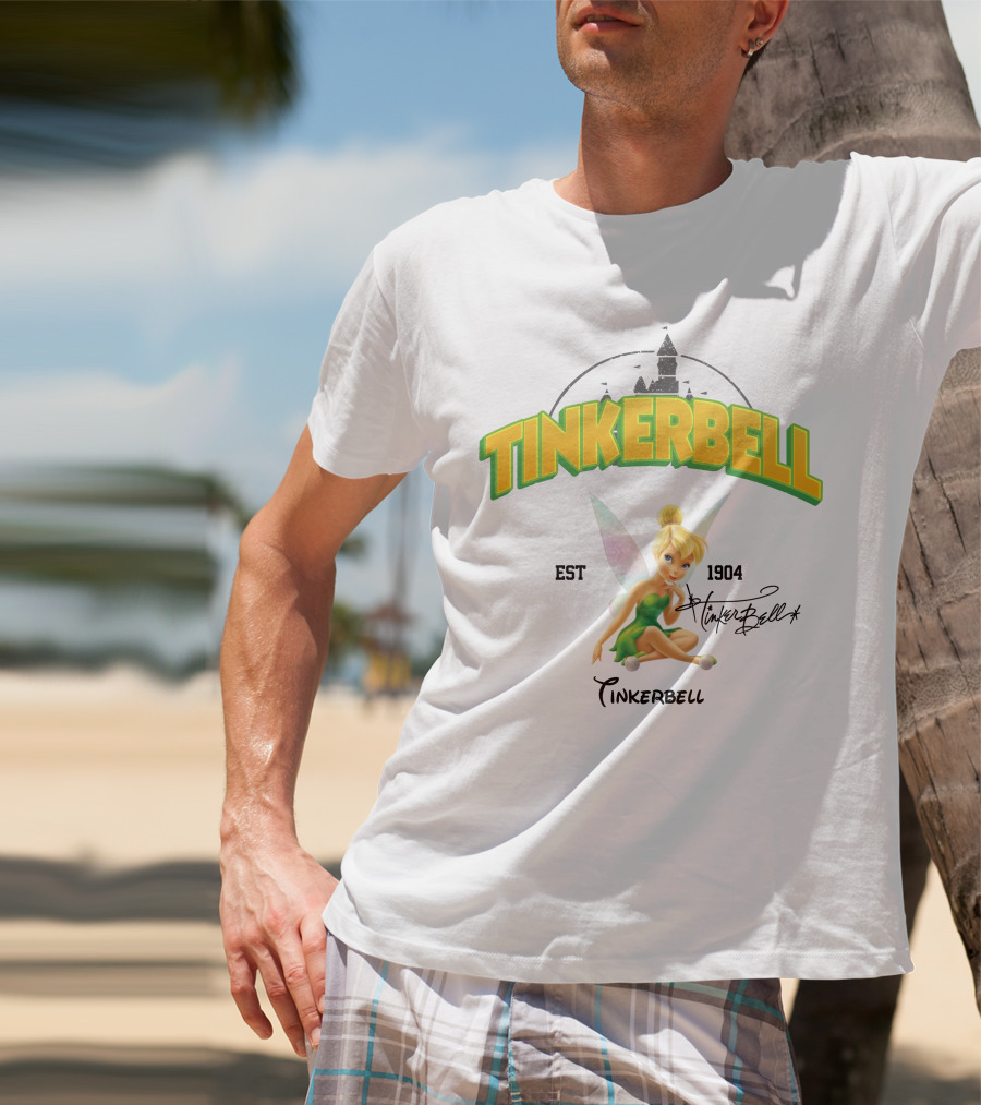 Tinkerbell Est 1904 Castle Wings T-Shirt