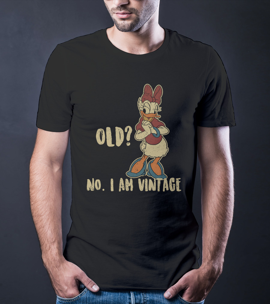 Old? No I Am Vintage Daisy Duck T-Shirt