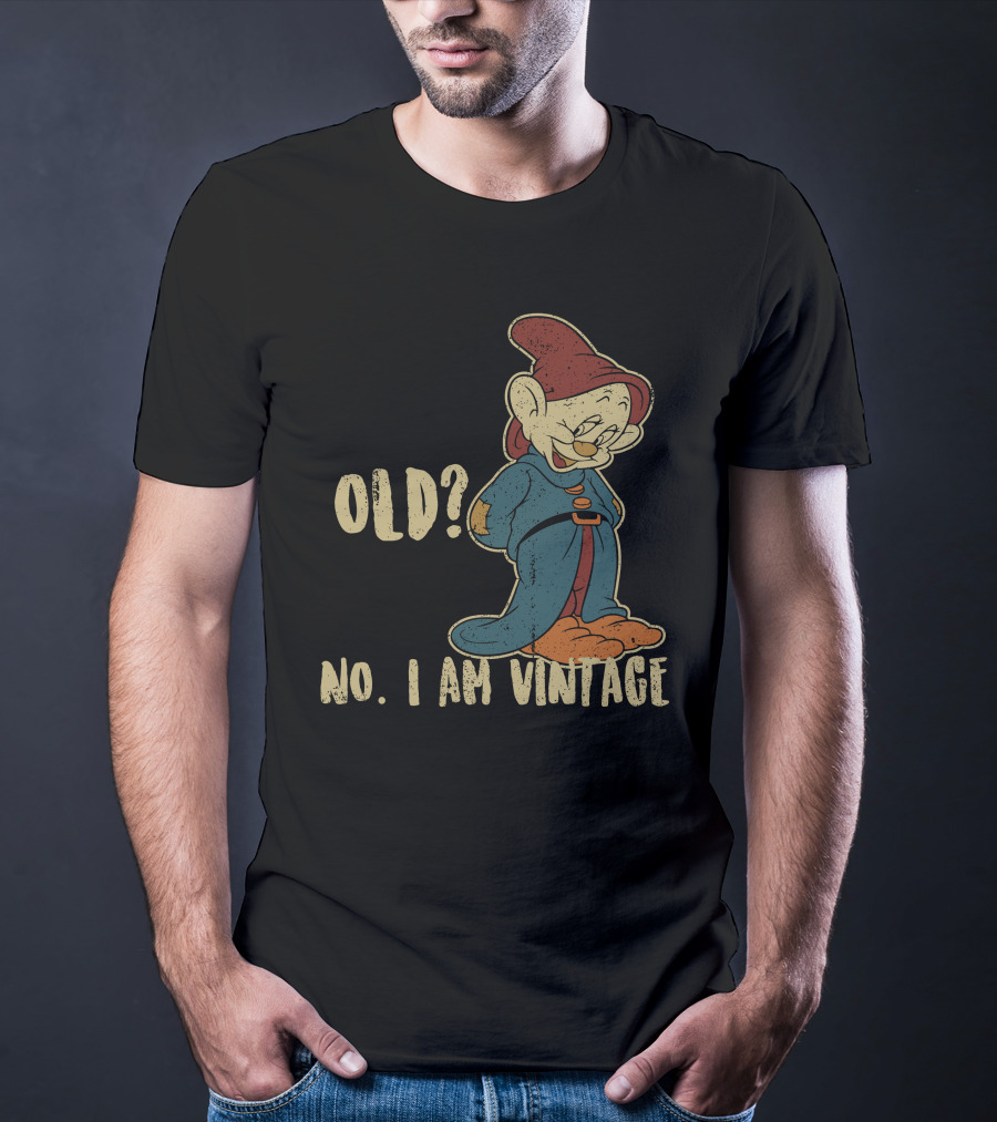 Dopey Old No I Am Vintage T-Shirt
