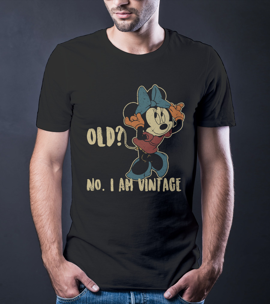 Old? No. I Am Vintage Minnie T-Shirt