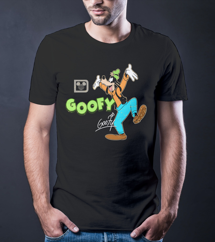 Goofy Disney Character Signature Pose T-Shirt