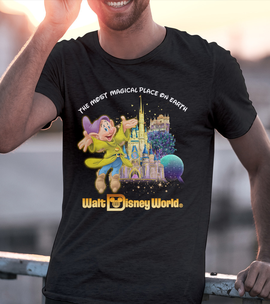 Dopey The Most Magical Place On Earth Walt Disney World T-Shirt