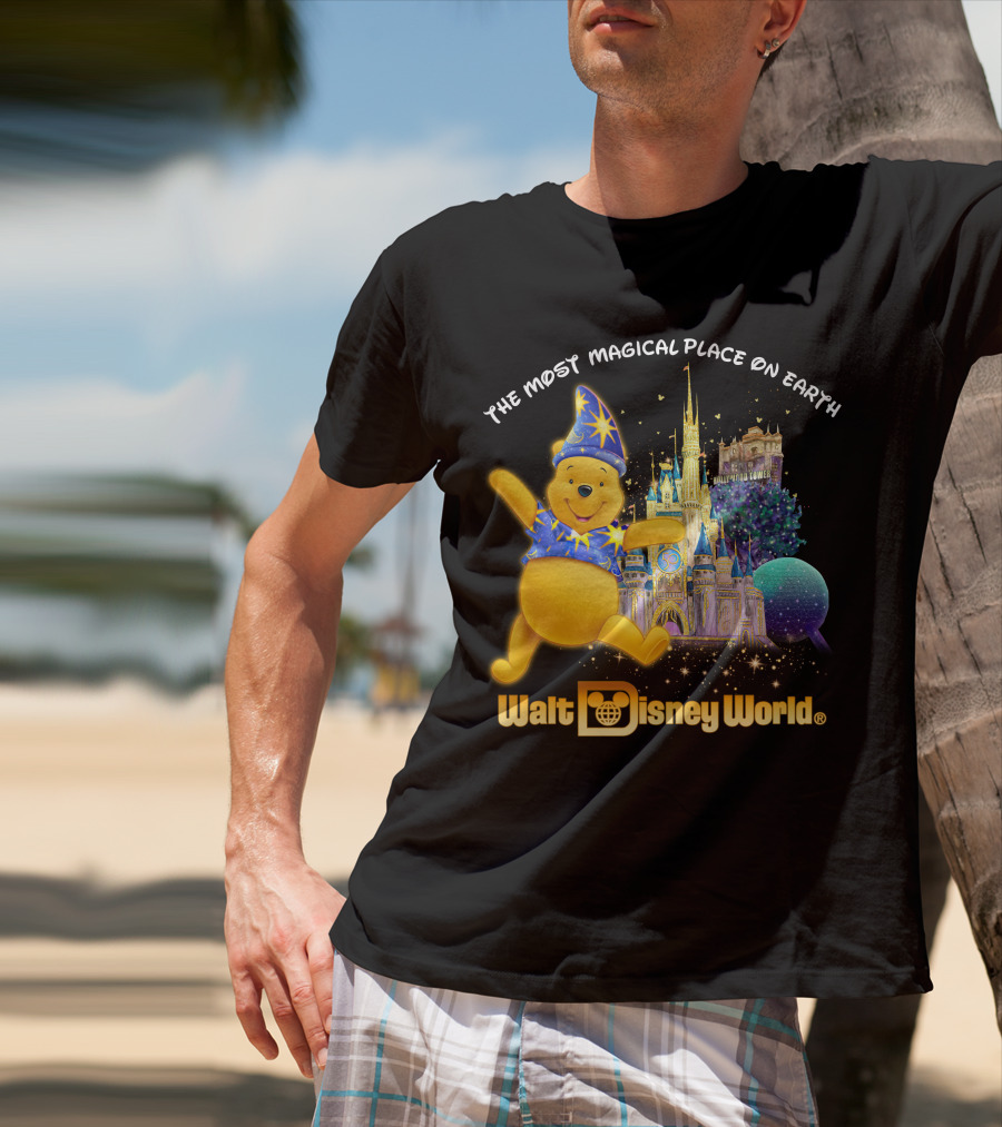 Walt Disney World The Most Magical Place On Earth Pooh T-Shirt