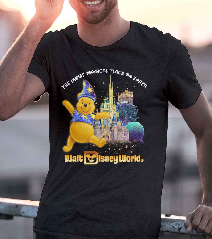 Walt Disney World The Most Magical Place On Earth Pooh T-Shirt