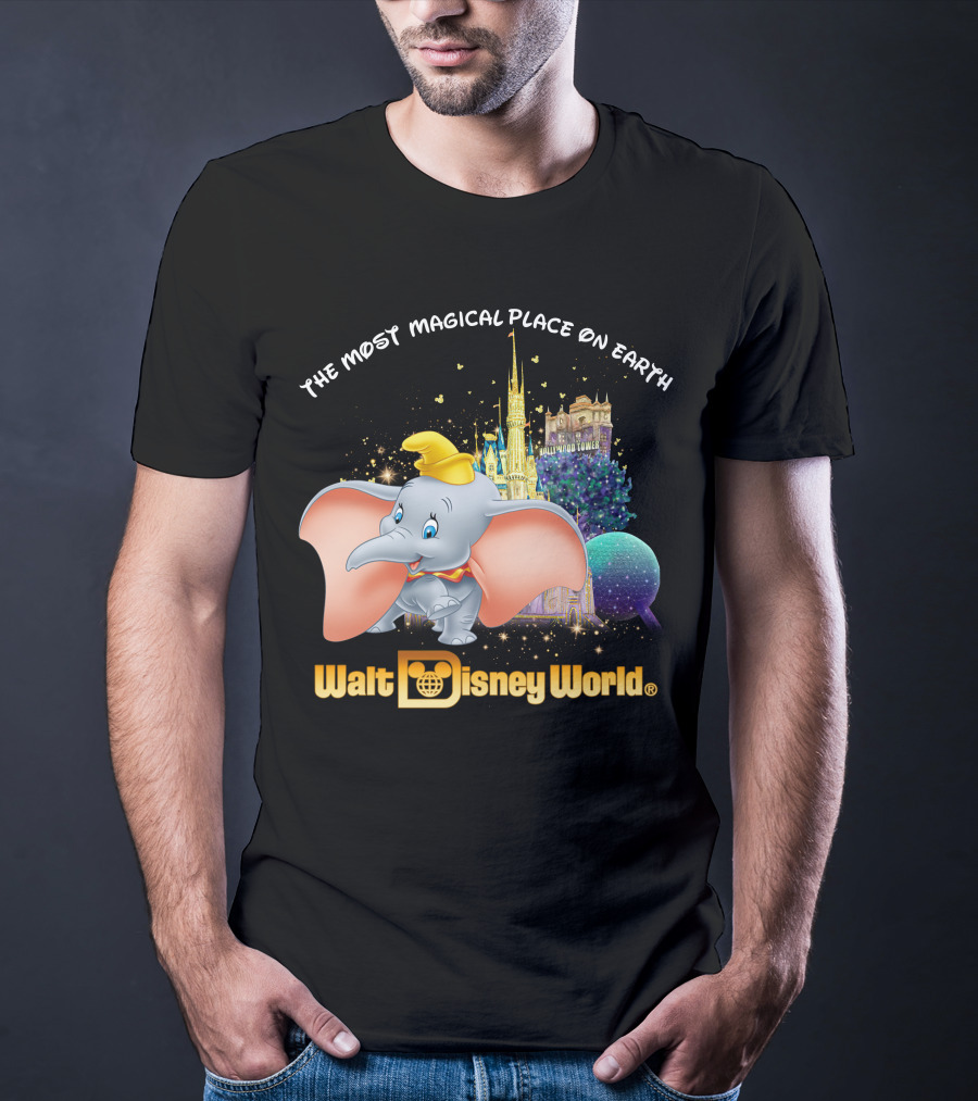 Walt Disney World Dumbo The Most Magical Place On Earth T-Shirt