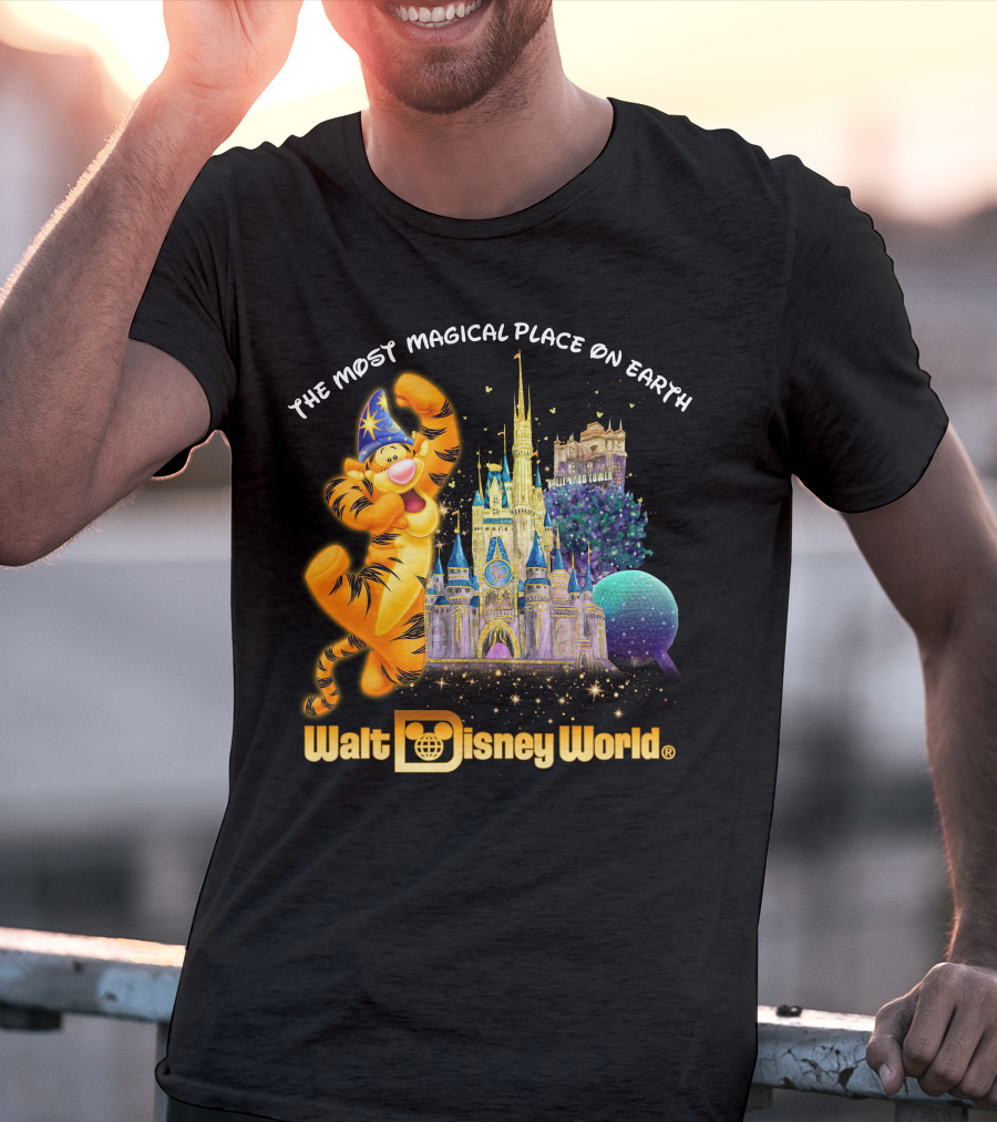 The Most Magical Place On Earth Tigger Walt Disney World T-Shirt