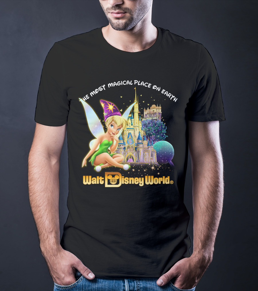 Tinkerbell Walt Disney World The Most Magical Place On Earth T-Shirt