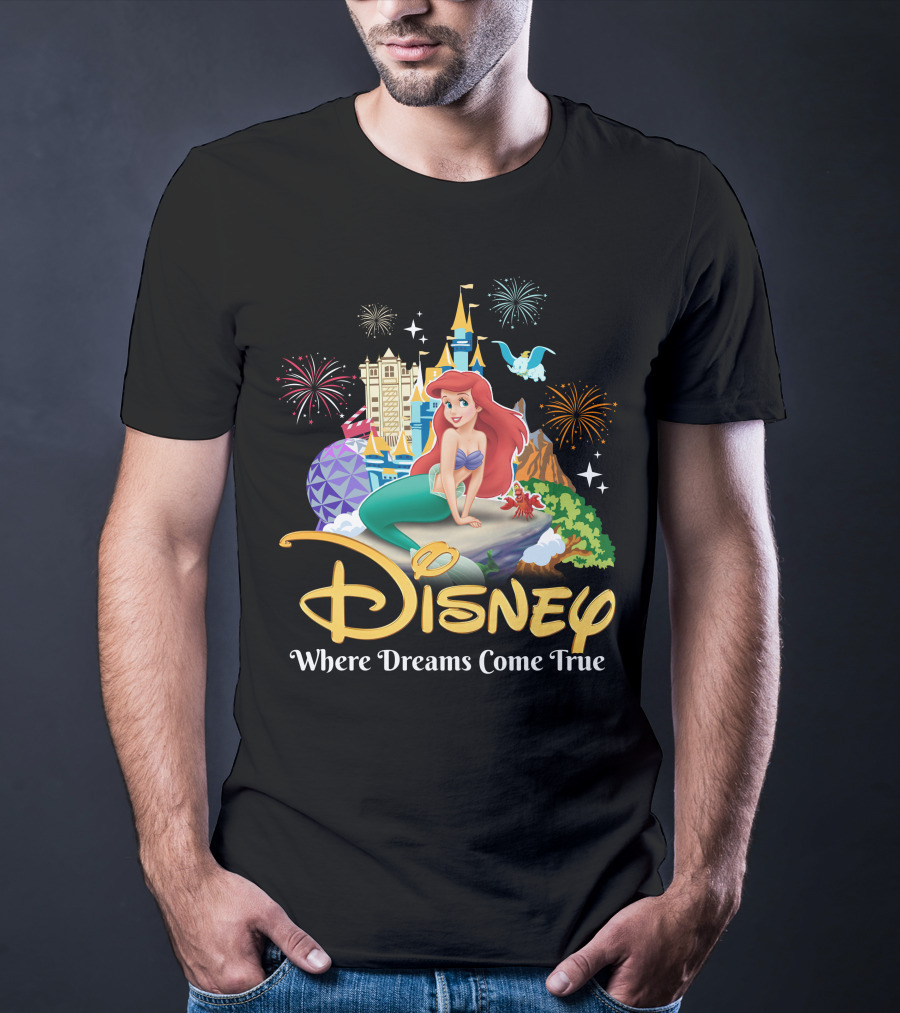 Disney Ariel Where Dreams Come True T-Shirt