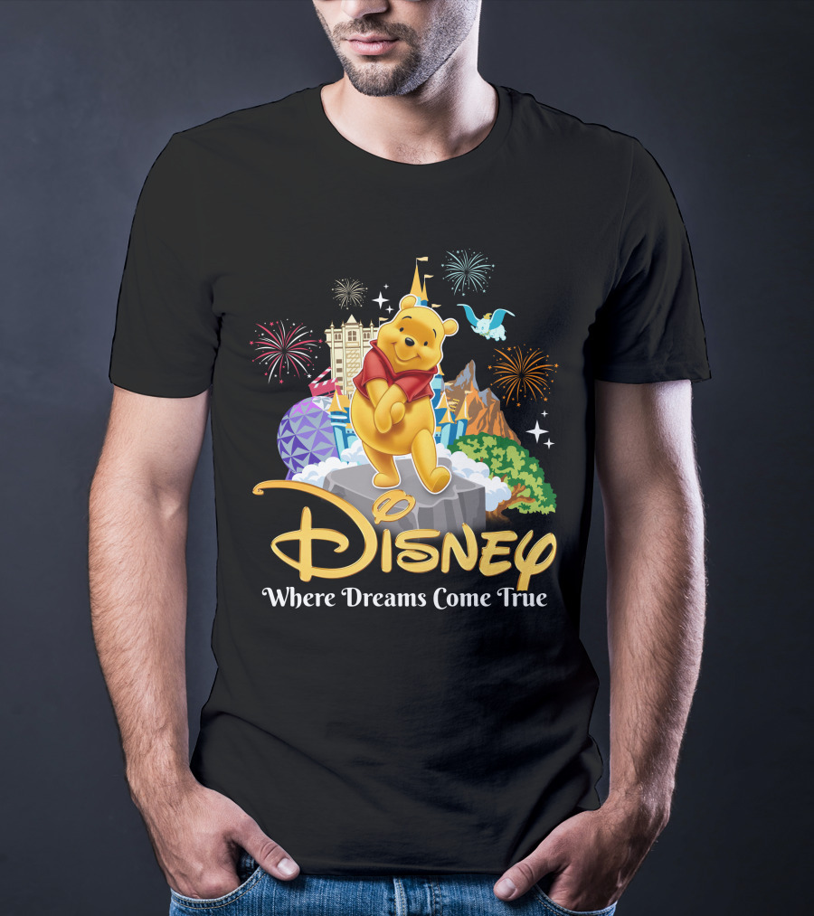 Disney Winnie The Pooh Where Dreams Come True T-Shirt
